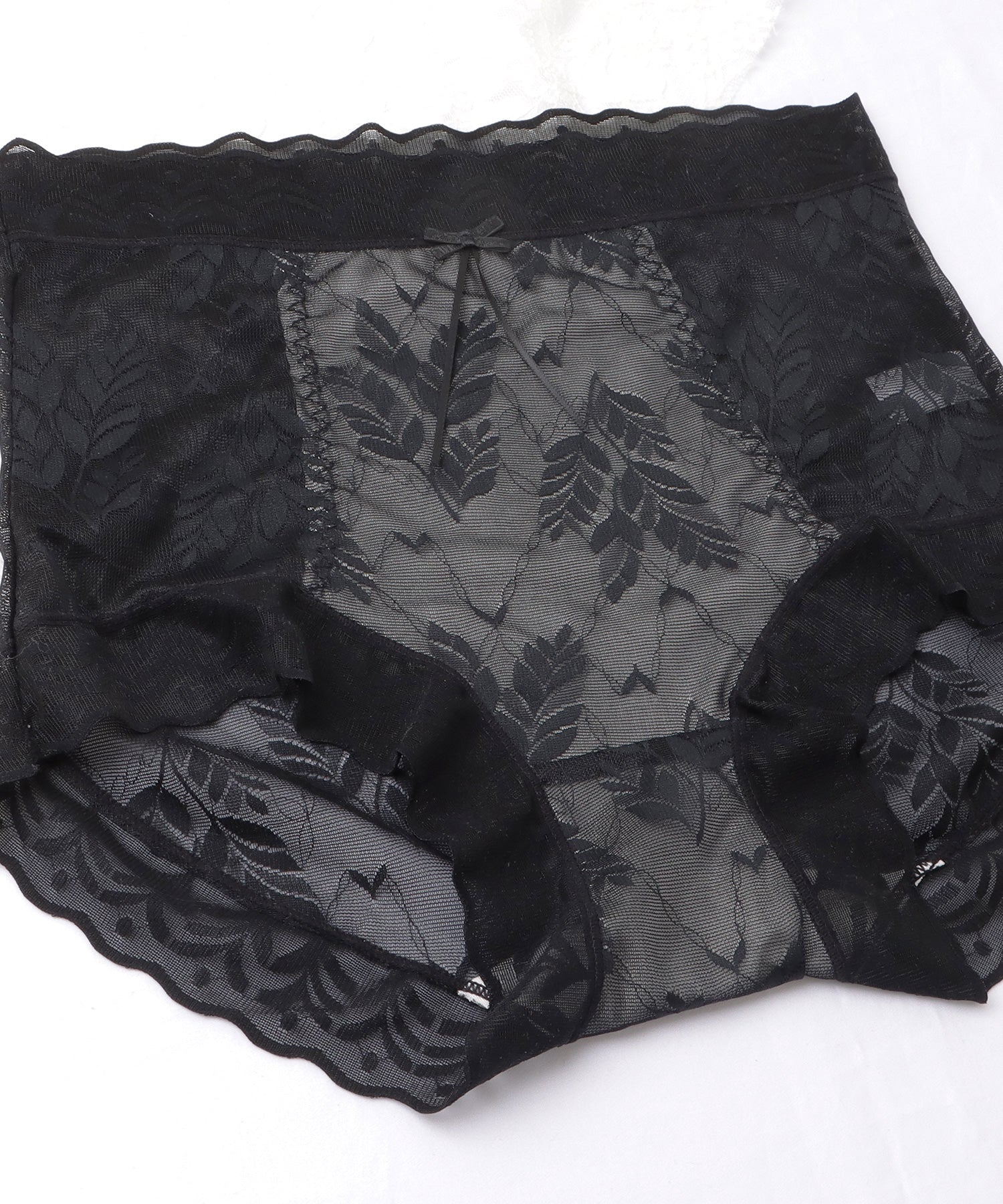 レースレディース Lace Ladies 【6枚セット】ハイウエストボタニカルレース補正ショーツ【返品不可商品】 (6枚セット) 6枚セット