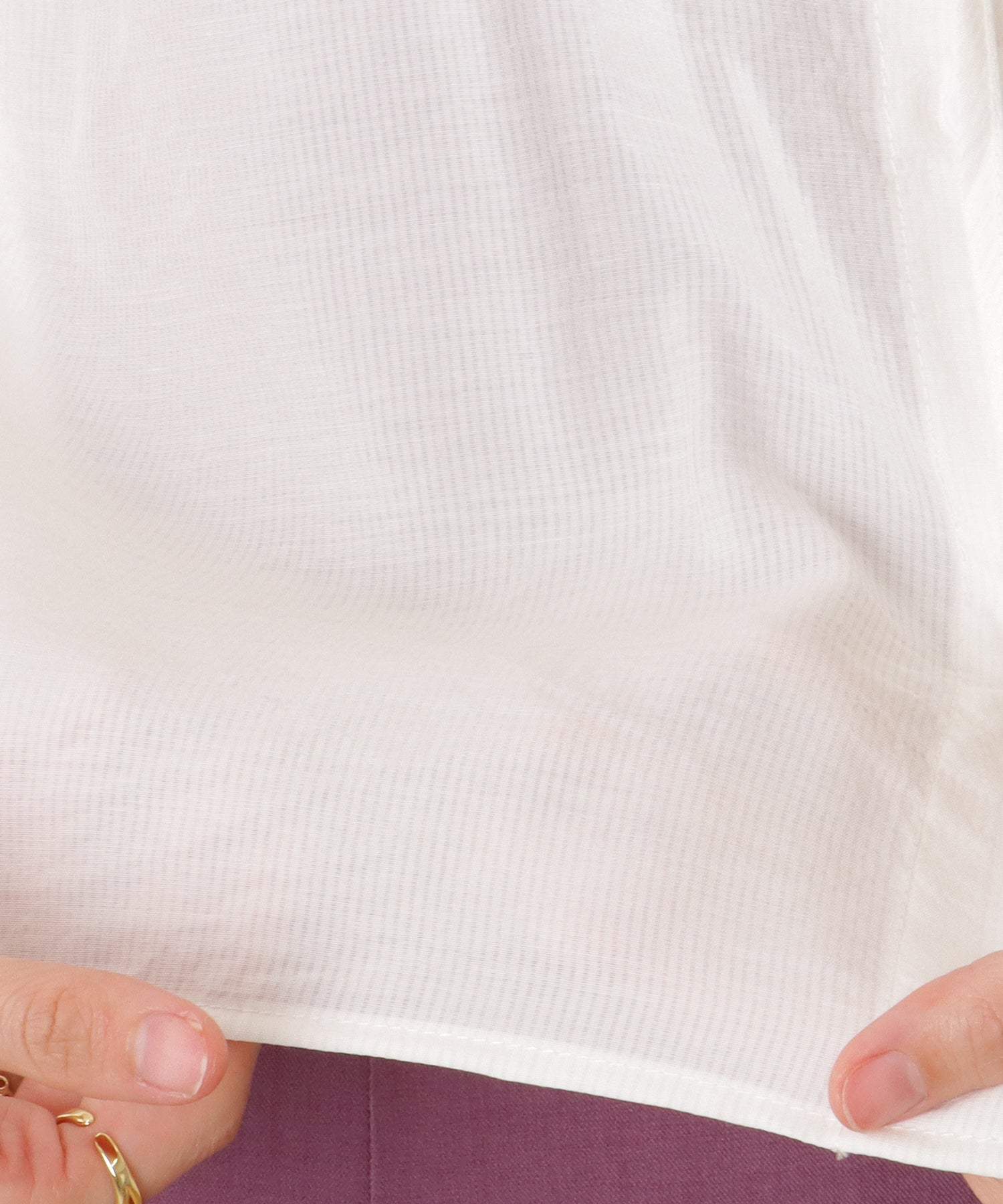 レースレディース Lace Ladies リボン付き ビッグカラー パフスリーブ 半袖 ブラウス (ミント) ミント