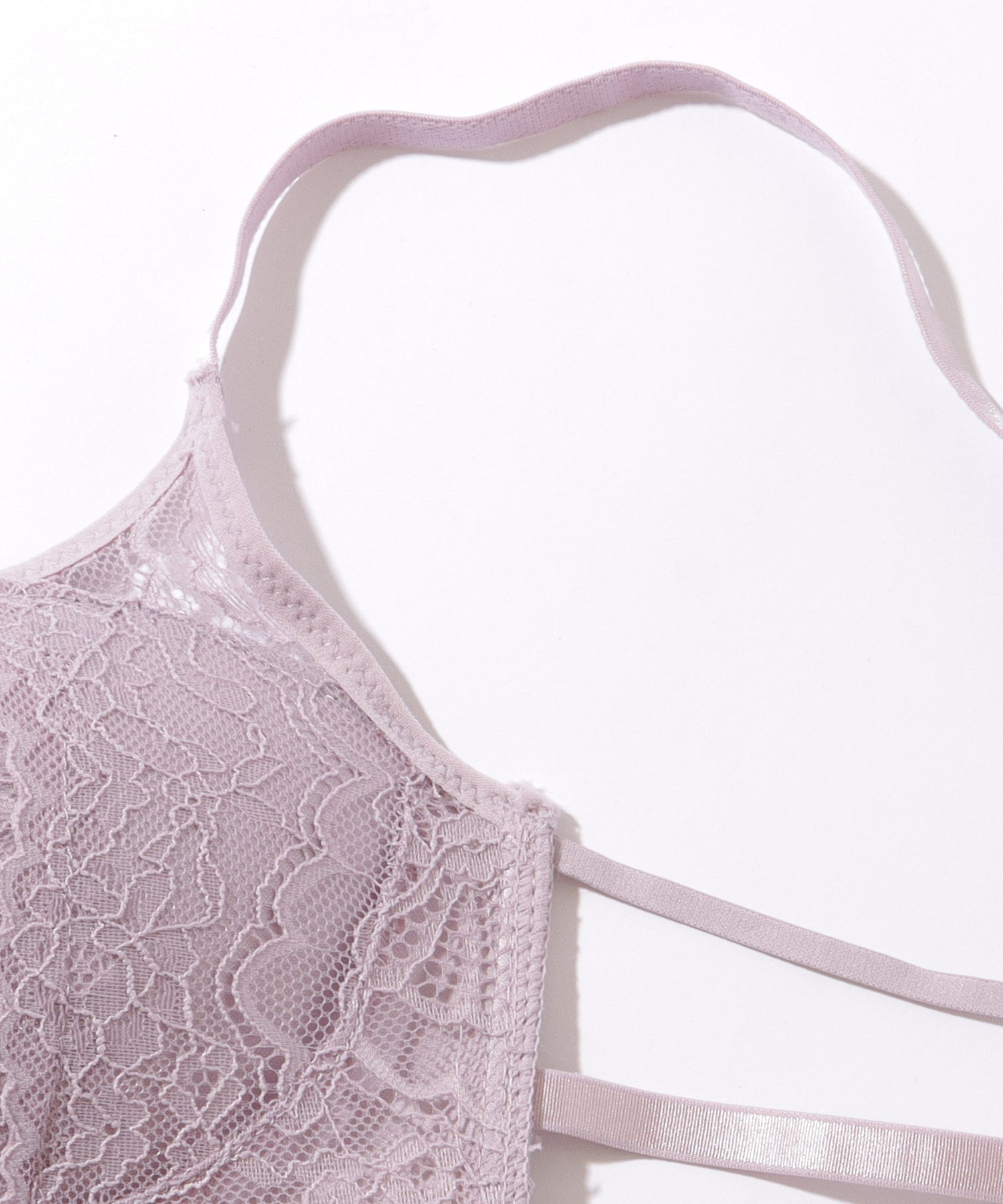 レースレディース Lace Ladies カットアウト レーシィ ストラップ ブラ&ショーツ【返品不可商品】 (ブラック) ブラック