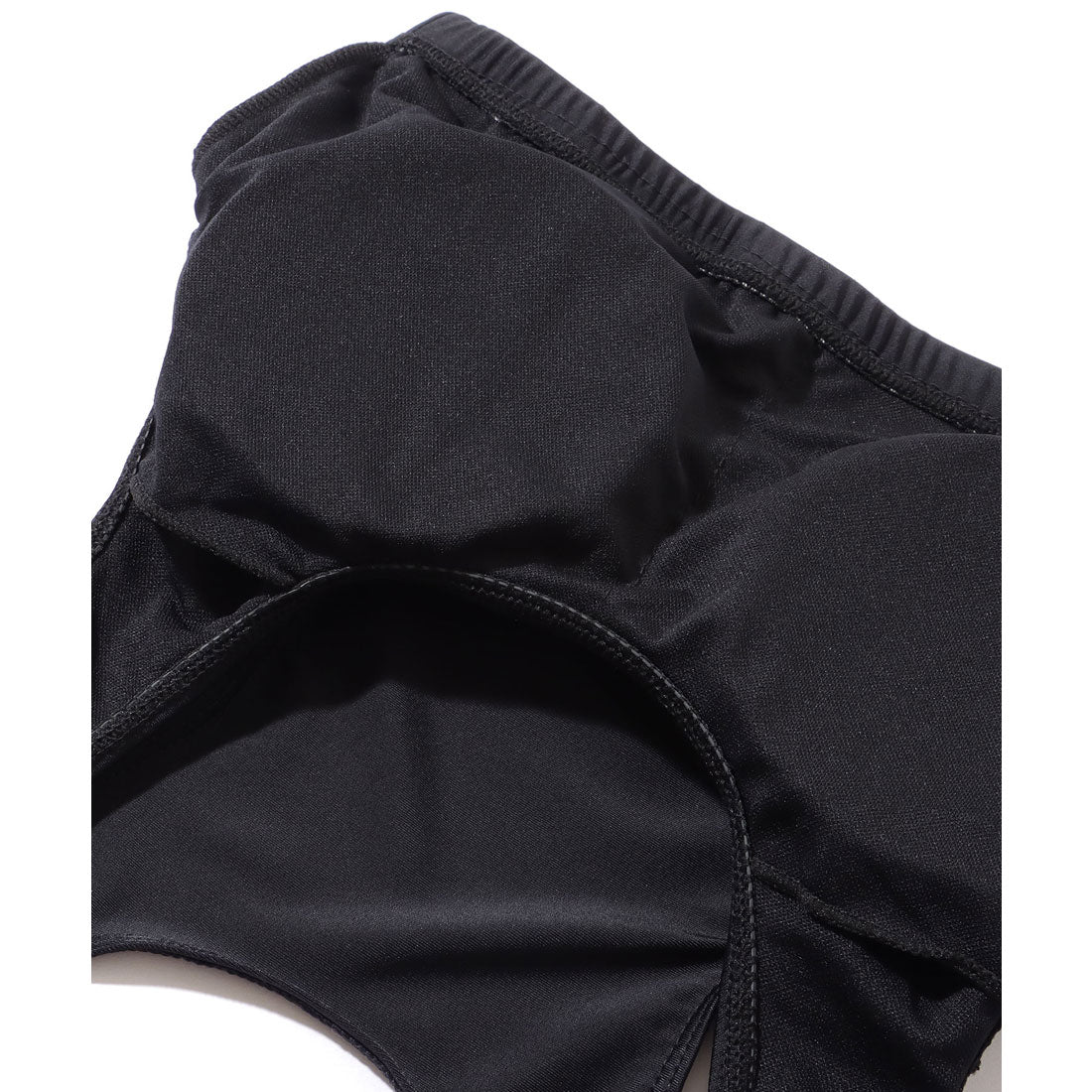 レースレディース Lace Ladies 【5点セット】 ボタニカル柄 配色 スリム フィット ラッシュガード【返品不可商品】 (ブラック) ブラック