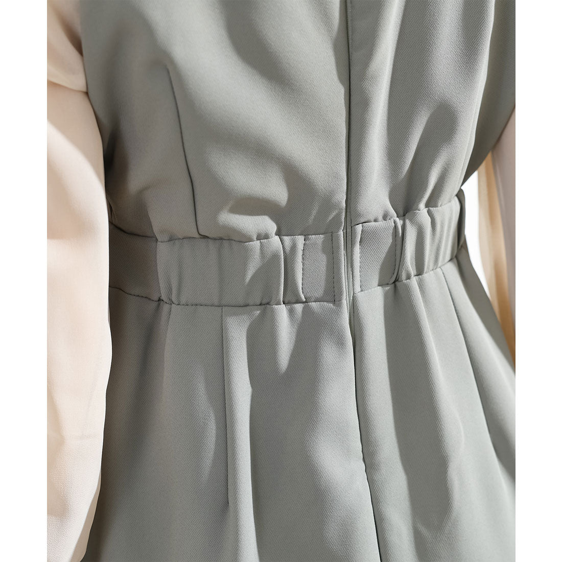 レースレディース Lace Ladies スクエア キーネック ハイウエスト タイト ワンピース