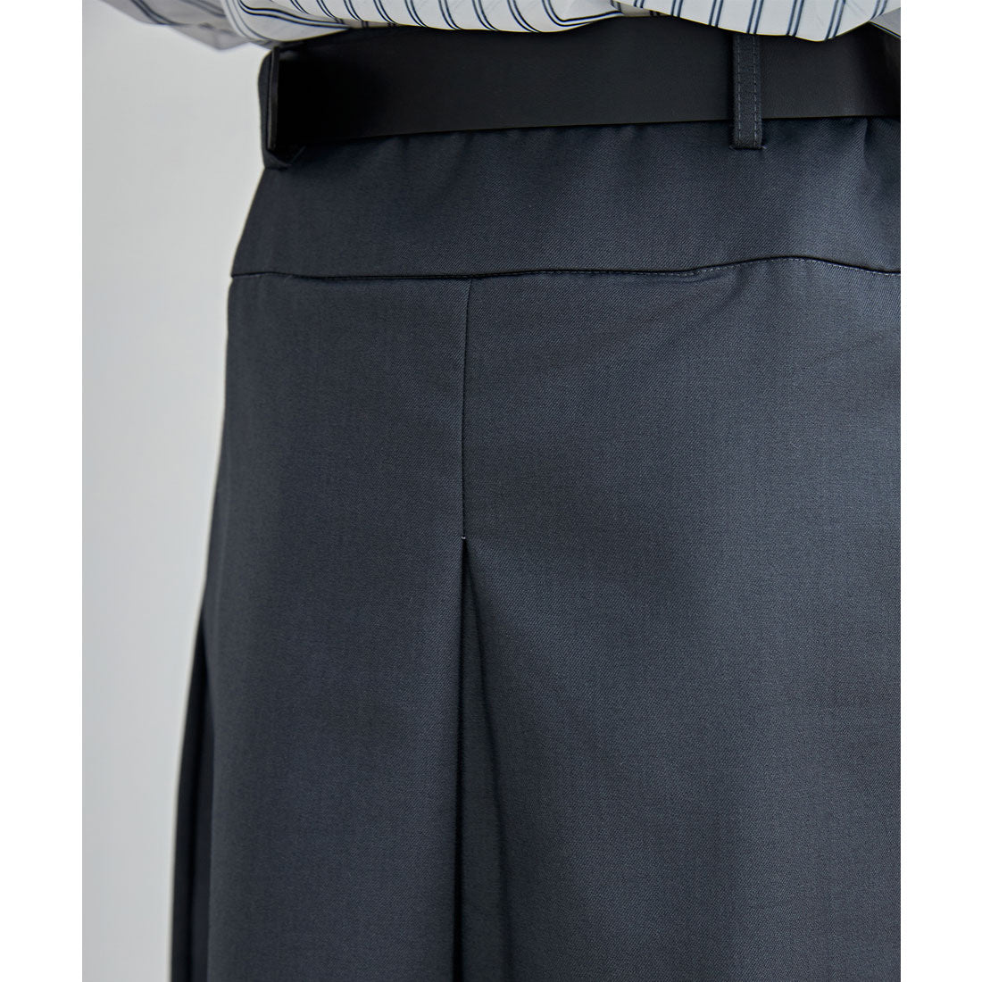 レースレディース Lace Ladies ソリッドカラー ハイウエスト Aライン プリーツ スカート