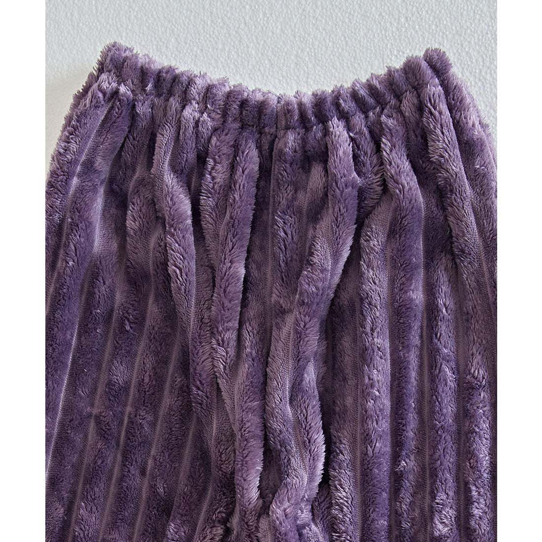 レースレディース Lace Ladies パールボタン スクエア フリル 長袖 フランネル ルームウエア