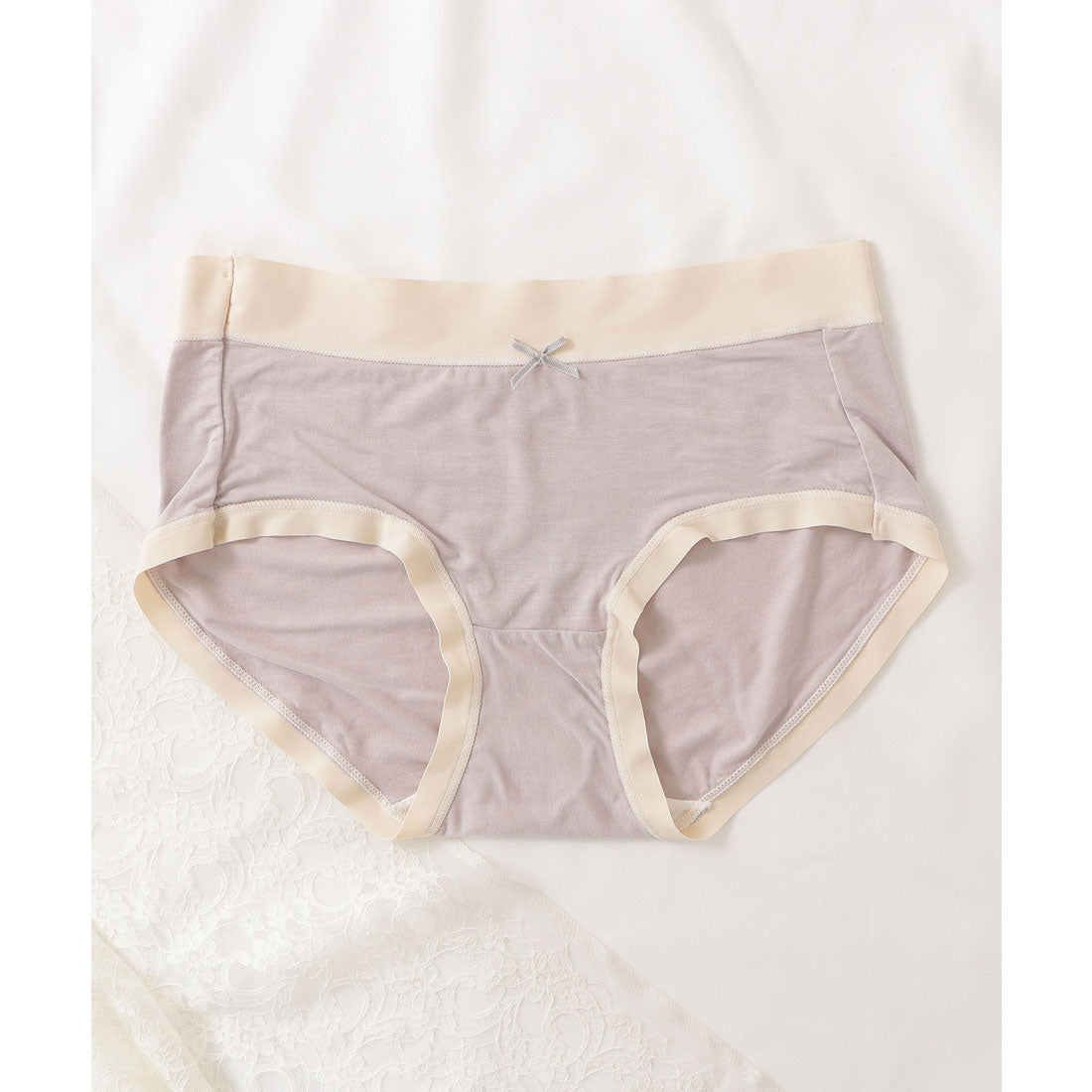 レースレディース Lace Ladies 7枚セット シームレスバイカラーノーマルショーツ【返品不可商品】