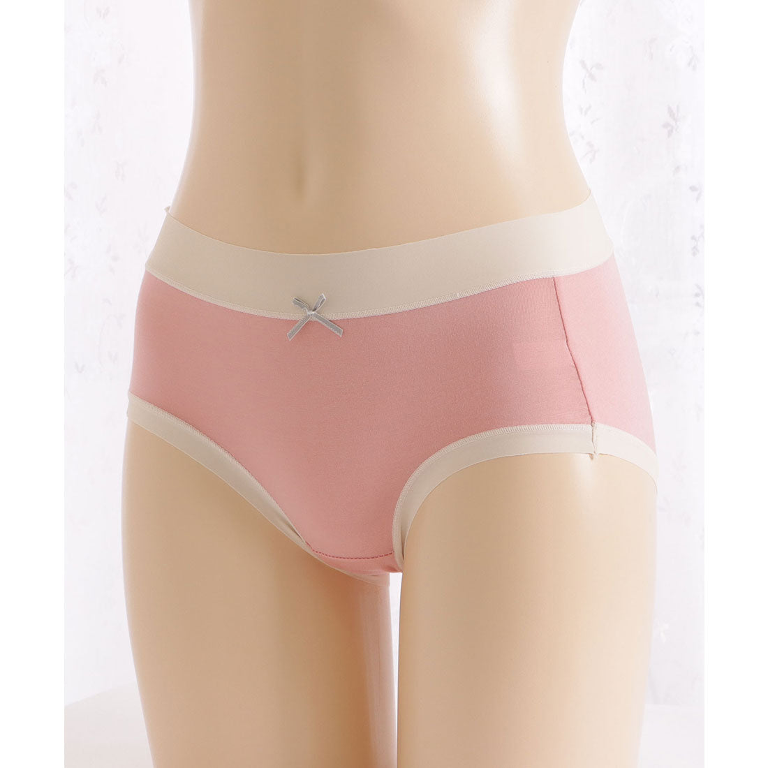 レースレディース Lace Ladies 7枚セット シームレスバイカラーノーマルショーツ【返品不可商品】