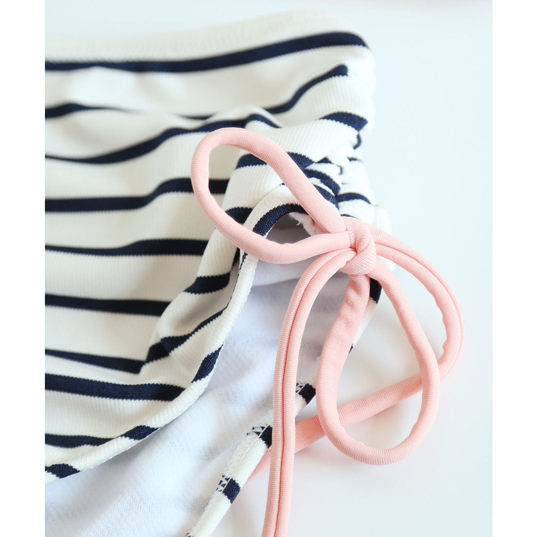 レースレディース Lace Ladies カバーアップ付きハイウエストビキニ水着3点セット【返品不可商品】 (ピンク) ピンク