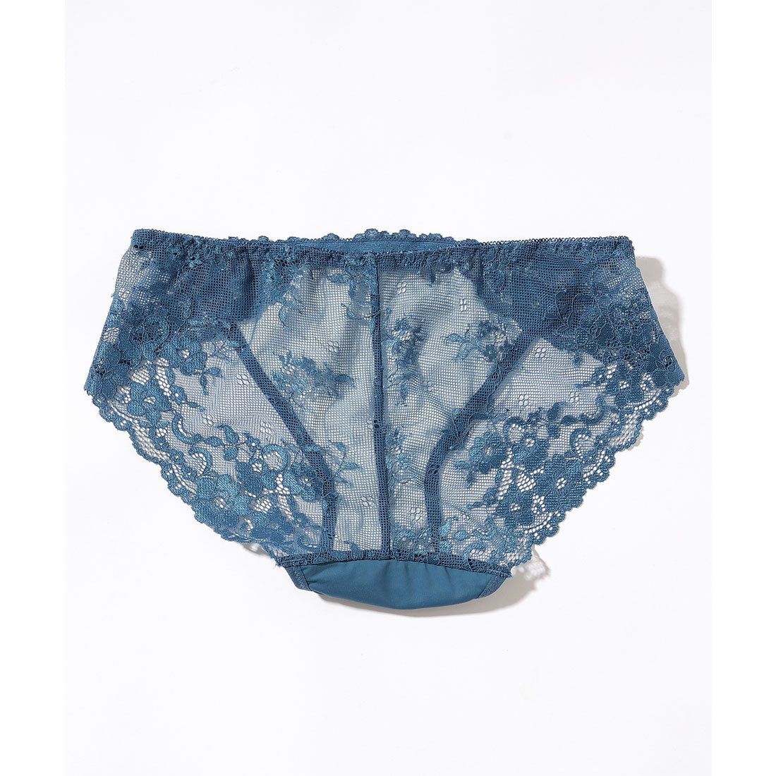 レースレディース Lace Ladies 【2点セット】ソリッドカラー レース 3/4 ブラ&ショーツ セット【返品不可商品】 (グレー) グレー