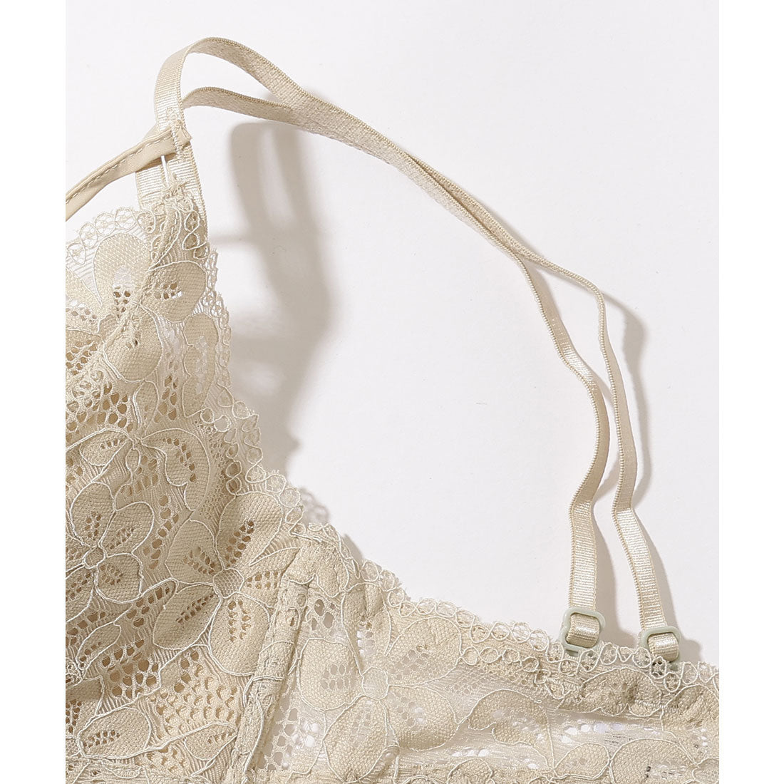 レースレディース Lace Ladies 【2点セット】ロマンチック フル レース ノンワイヤー ブラジャー&ショーツ【返品不可商品】 (ピンク) ピンク