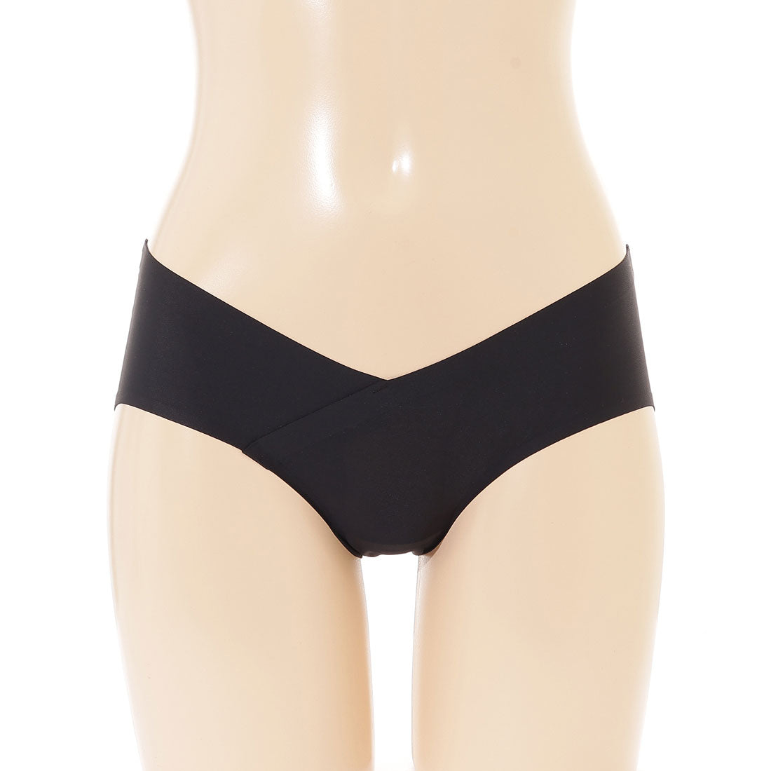 レースレディース Lace Ladies 【6枚セット】ソリッドカラー カシュクール風 V字 ショーツ【返品不可商品】 (6枚セット) 6枚セット