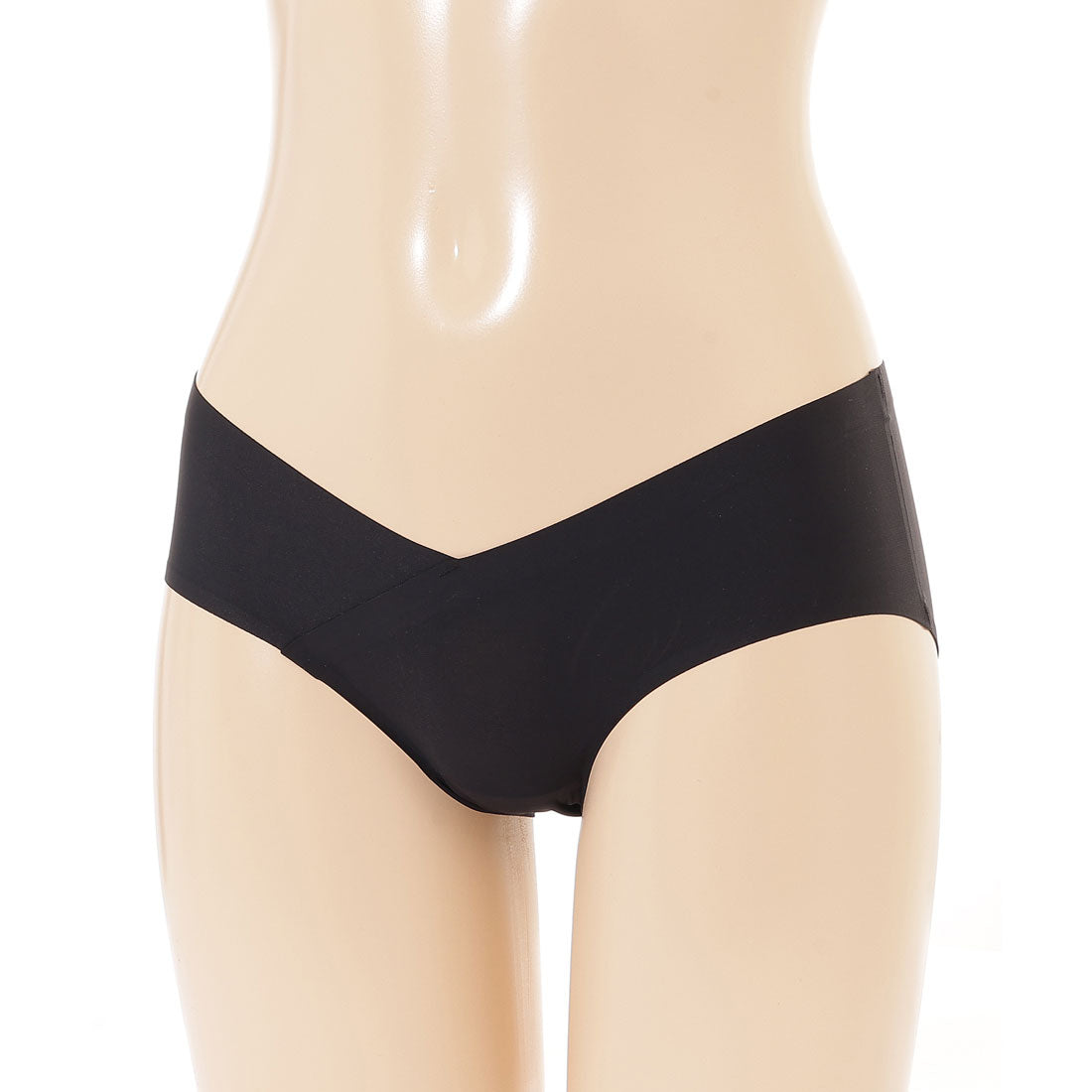 レースレディース Lace Ladies 【6枚セット】ソリッドカラー カシュクール風 V字 ショーツ【返品不可商品】 (6枚セット) 6枚セット