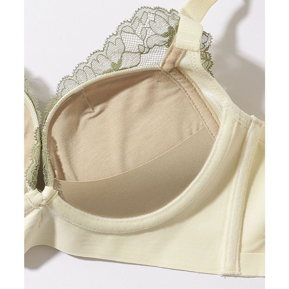 レースレディース Lace Ladies 【2点セット】レース リボン 3/4 ブラジャー&ショーツ【返品不可商品】 (ブラック) ブラック