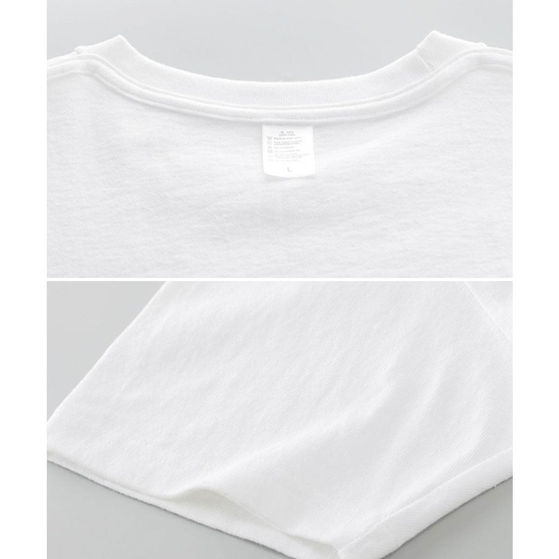 レースレディース Lace Ladies ロゴ ハート プリント クルーネック Tシャツ (ブラック) ブラック