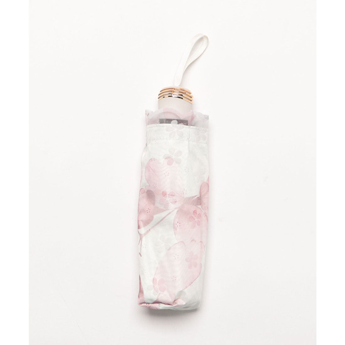 レースレディース Lace Ladies 晴雨兼用 レース レイヤード 遮光 折りたたみ傘 (グレー) グレー