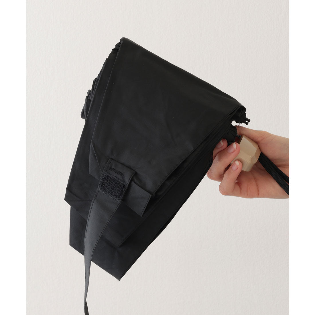 レースレディース Lace Ladies ソリッドカラー 晴雨兼用 ベーシック コンパクト 折りたたみ傘 (パープル) パープル