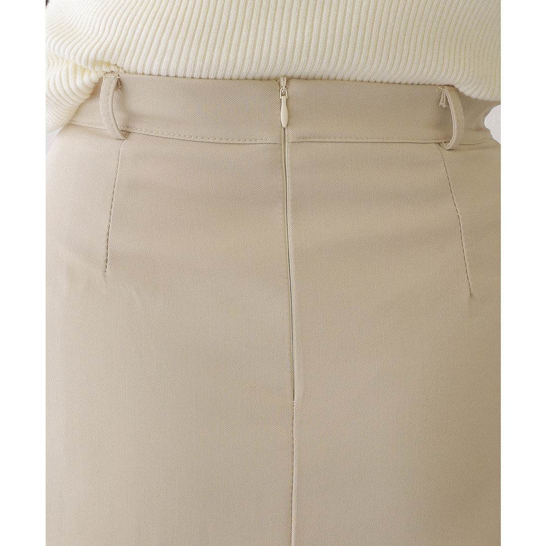 レースレディース Lace Ladies ベルト付き アシメ プリーツ ミニ スカート (グレー) グレー