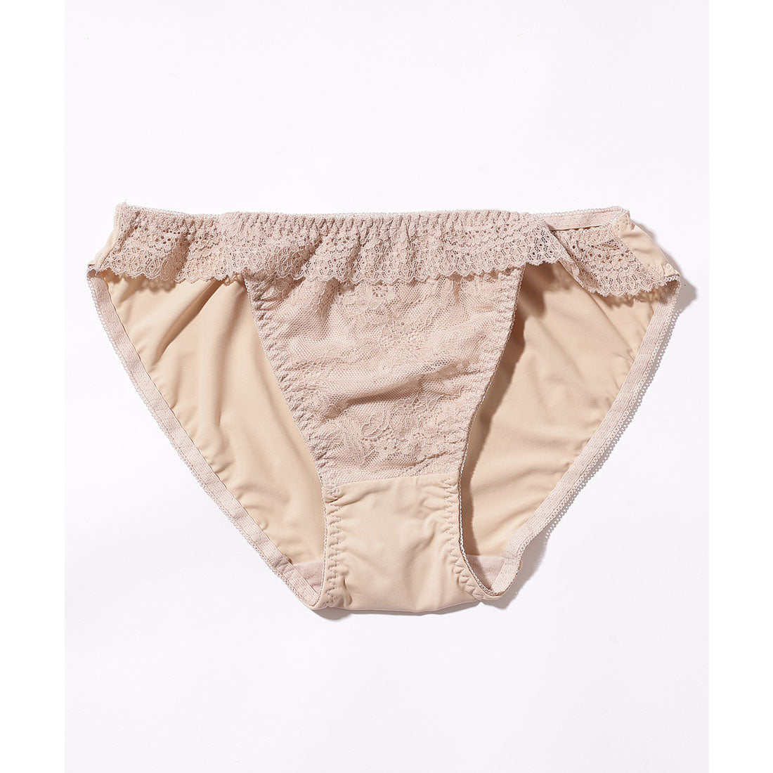 レースレディース Lace Ladies チュール ドッキング フレンチ レース ブラジャー&ショーツ セット (ブラック) ブラック