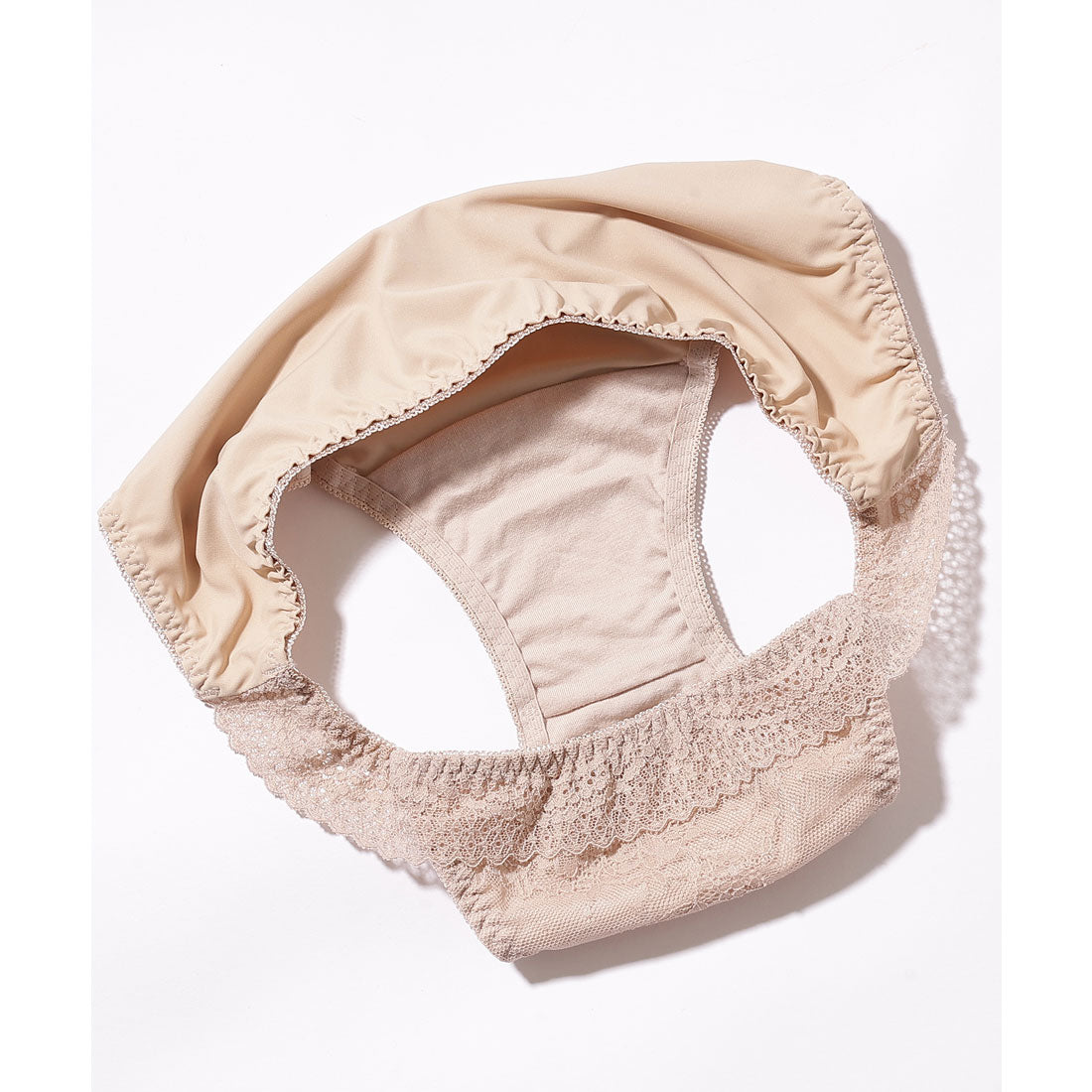 レースレディース Lace Ladies チュール ドッキング フレンチ レース ブラジャー&ショーツ セット (ブラック) ブラック