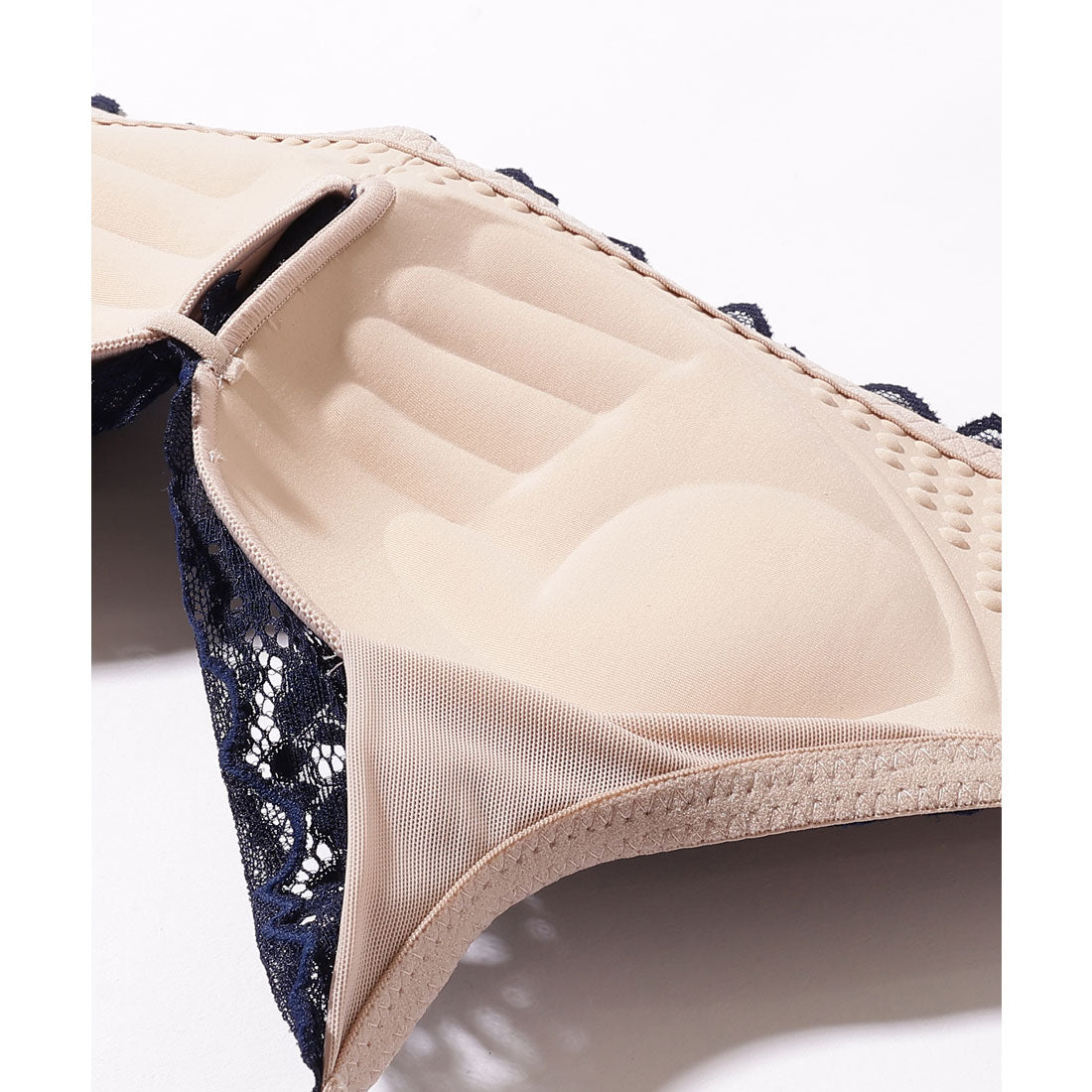 レースレディース Lace Ladies ロマンチック レース リボン ブラジャー&ショーツ セット【返品不可商品】 (ホワイト) ホワイト