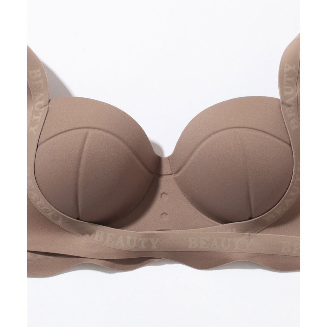 レースレディース Lace Ladies 【2点セット】アンダー ウエーブ 脇高 3/4 ブラジャー&ショーツ (ブラウン) ブラウン