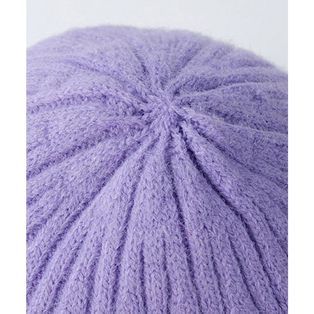 レースレディース Lace Ladies クロス ステッチ リブ ニット ワッチ キャップ (ブラック) ブラック