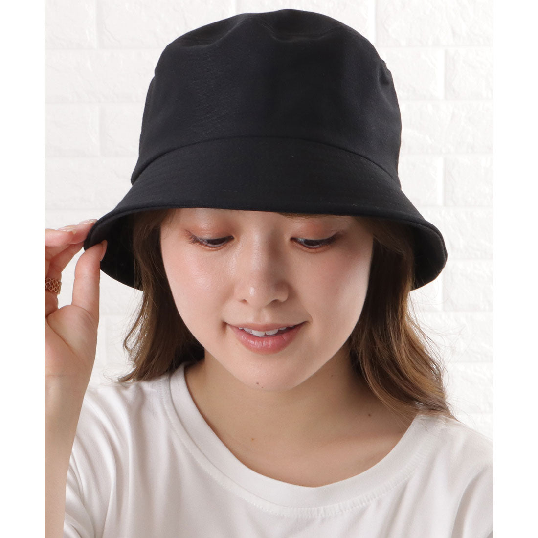 レースレディース Lace Ladies ベーシックUVカットバケットハット