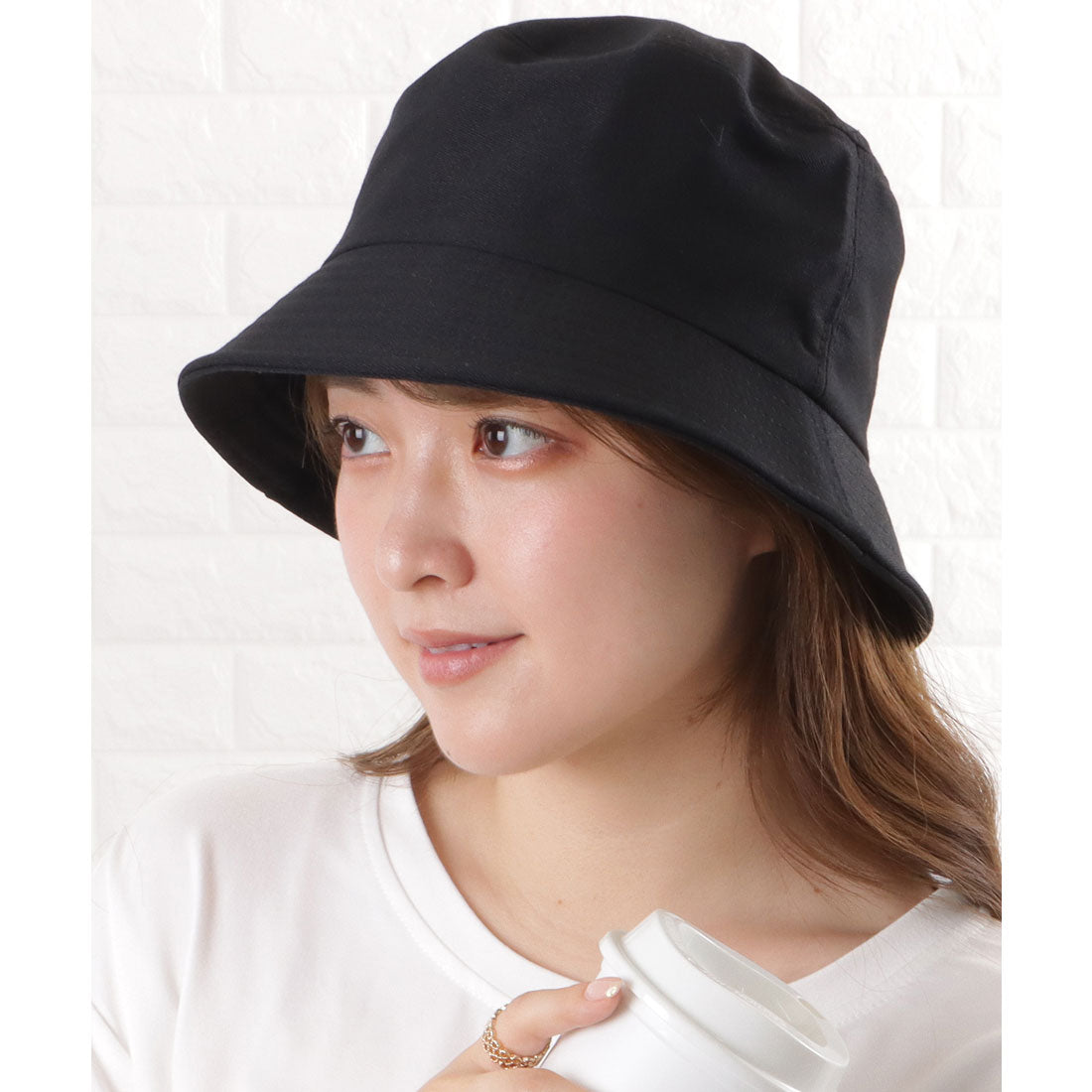 レースレディース Lace Ladies ベーシックUVカットバケットハット