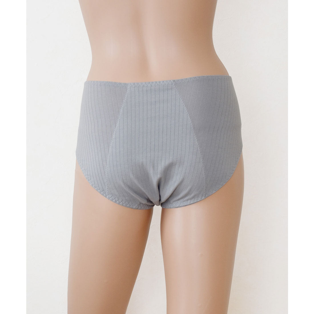 レースレディース Lace Ladies 幅広 コットン素材 サニタリーショーツ【返品不可商品】 (グレー) グレー