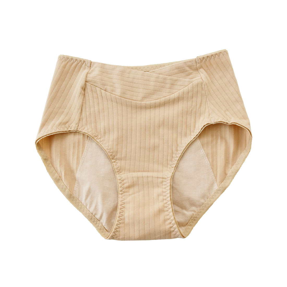 レースレディース Lace Ladies 幅広 コットン素材 サニタリーショーツ【返品不可商品】,ベージュ