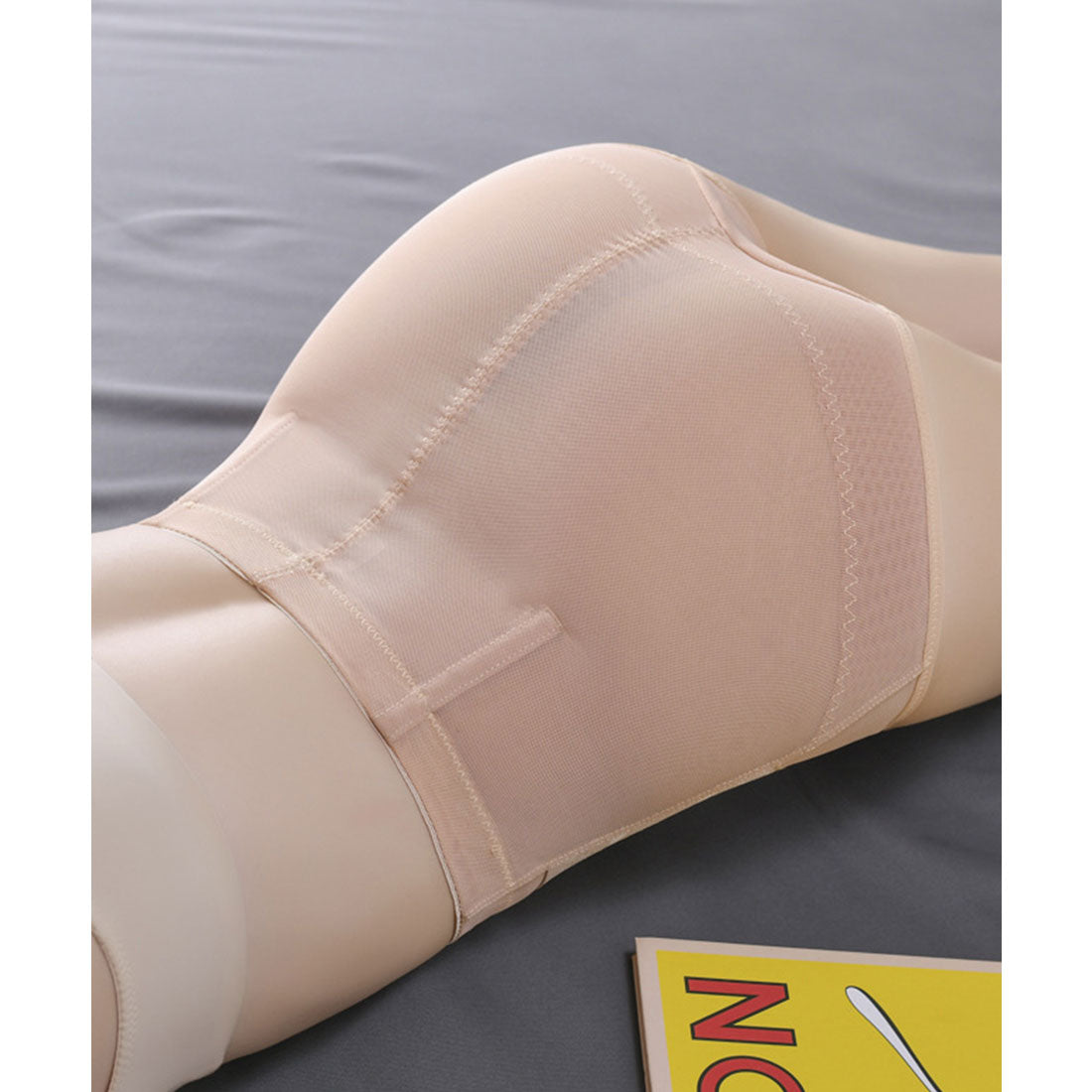 レースレディース Lace Ladies 1分丈 8列ホック シェイプアップ ガードル【返品不可商品】 (ベージュ) ベージュ