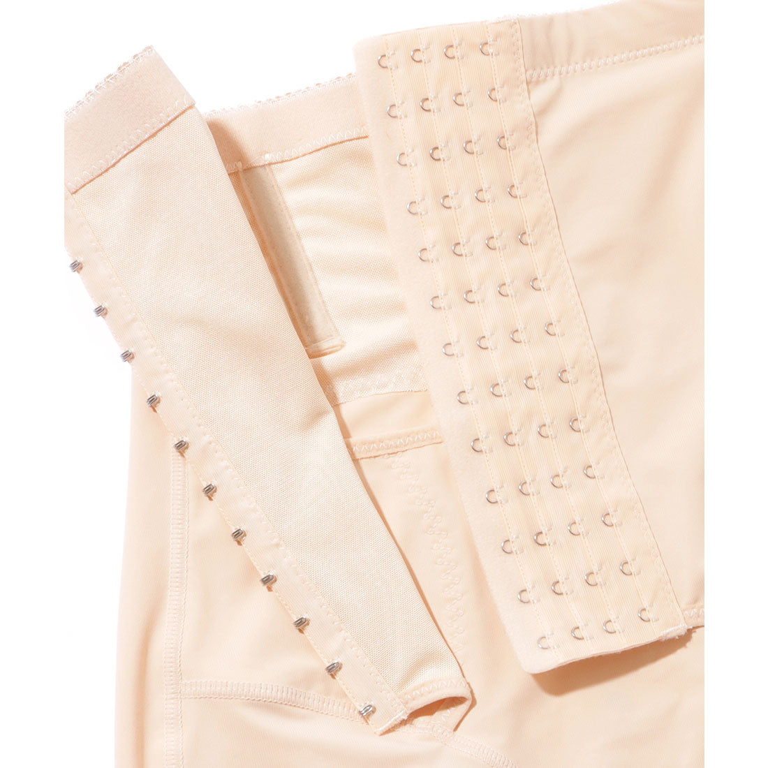 レースレディース Lace Ladies ハイウエスト ホック付き セパレート ショート ガードル【返品不可商品】 (ベージュ) ベージュ