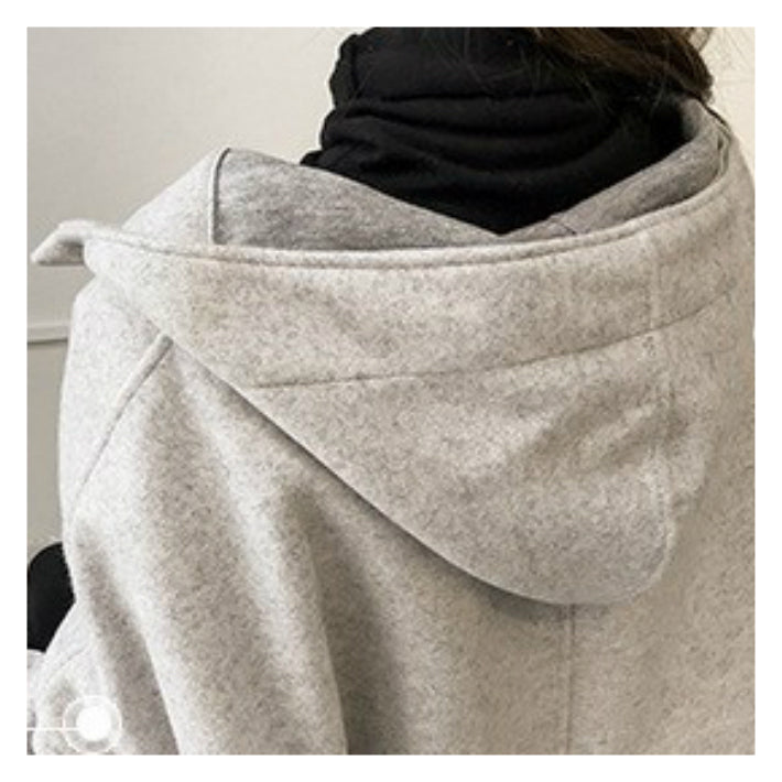 Lily of Valley Lily of Valley Boyfriend Pullover Hoodie Women's Tops Long Sleeve Volume Sleeves Fleece Autumn Winter