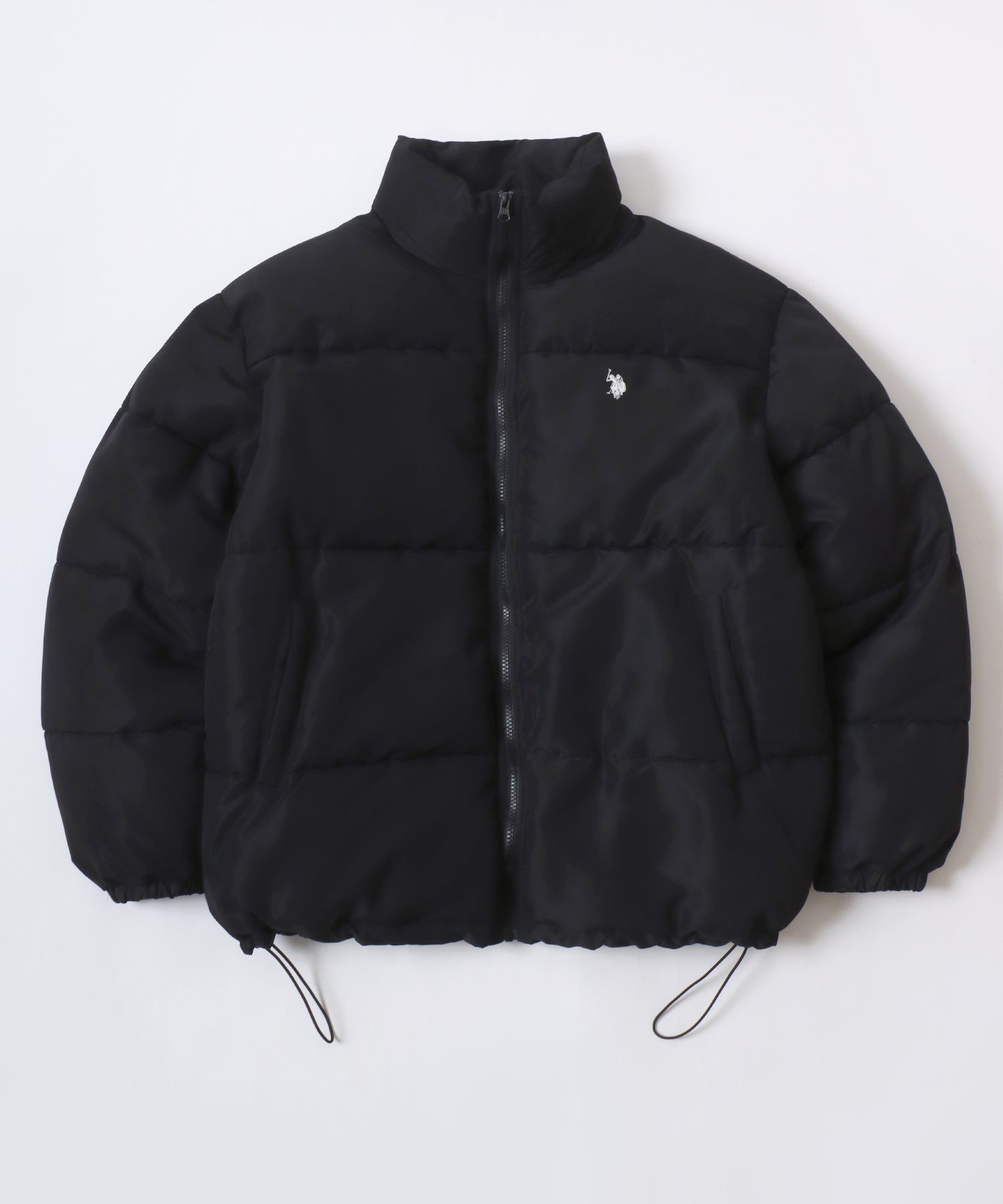 ラザル Lazar U.S.POLO ASSN./USPA ユーエスポロアッスン Padded Jacket/オーバーサイズ 中綿 ファイバーダウン パデッドジャケット/パファージャケット/レディース メンズ (アイボリー) アイボリー