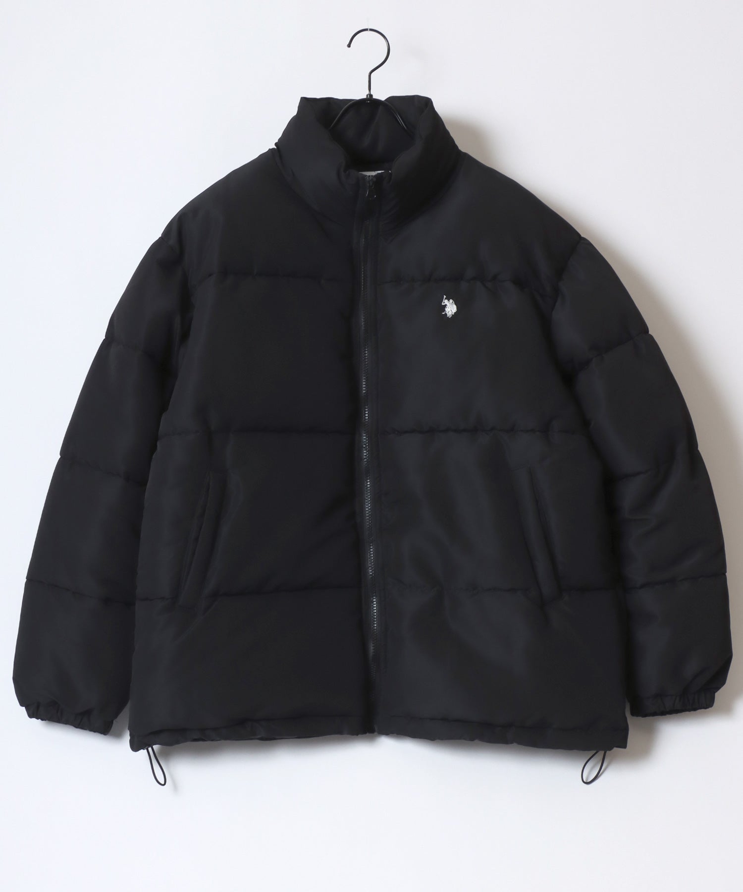 ラザル Lazar U.S.POLO ASSN./USPA ユーエスポロアッスン Padded Jacket/オーバーサイズ 中綿 ファイバーダウン パデッドジャケット/パファージャケット/レディース メンズ (アイボリー) アイボリー