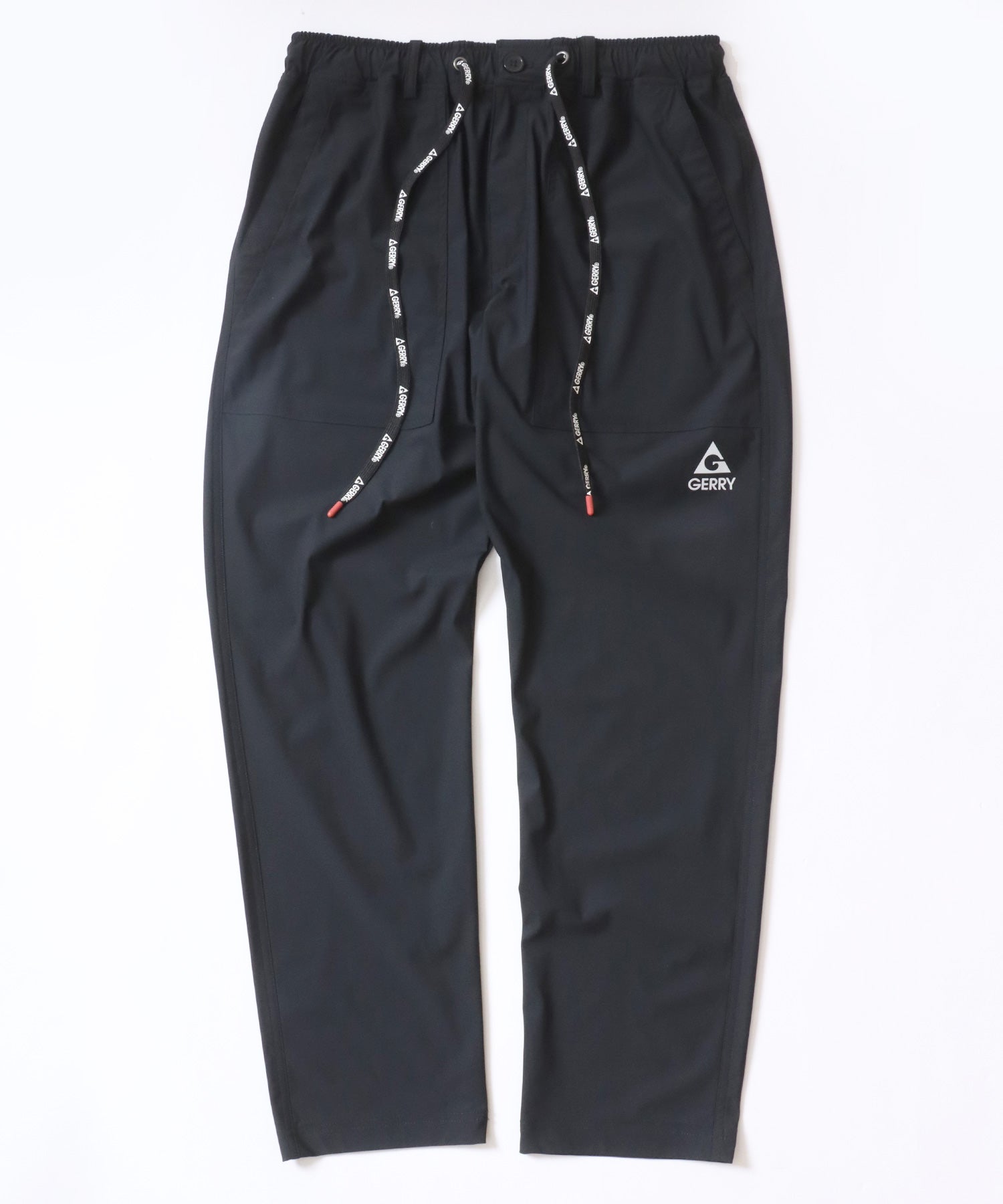 ラザル Lazar 【Lazar】GERRY/ジェリー ICE MAX/アイスマックス 接触冷感 吸水速乾 UVカット ストレッチ ナイロン ベーカーパンツ / イージーパンツ (チャコール) チャコール