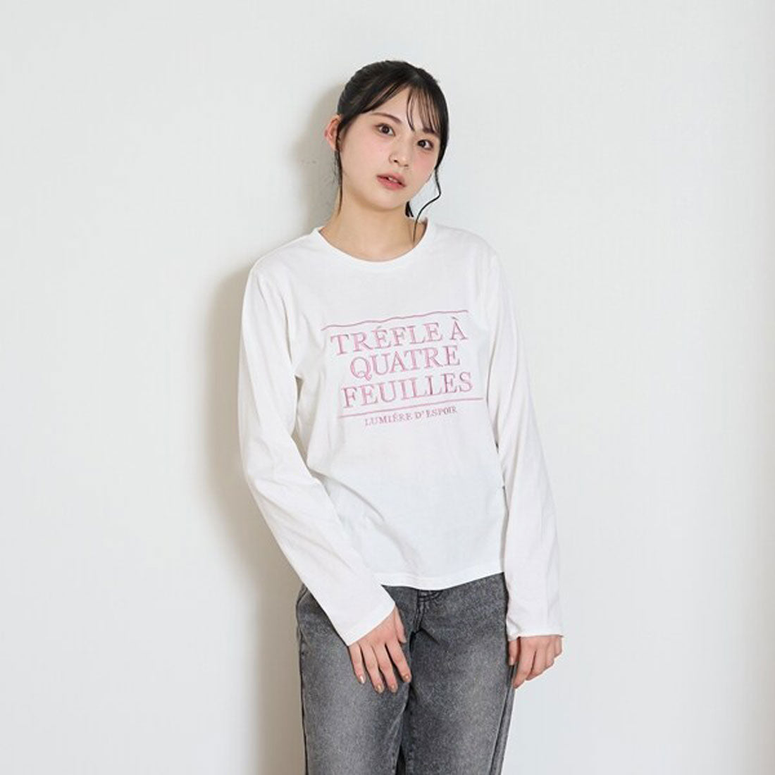 ラブトキシック Lovetoxic ロゴ刺繍長袖Tシャツ