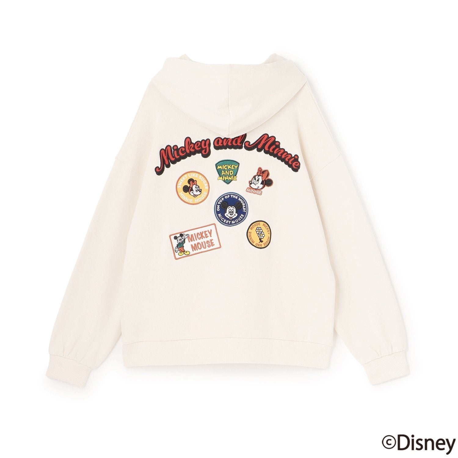 ラブトキシック Lovetoxic 【Disney】ルーズパーカー (チャコール) チャコール