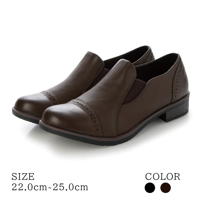 ル ソン Le son 【Le son/ル ソン】レディース カジュアルスリッポン (ブラック) ブラック