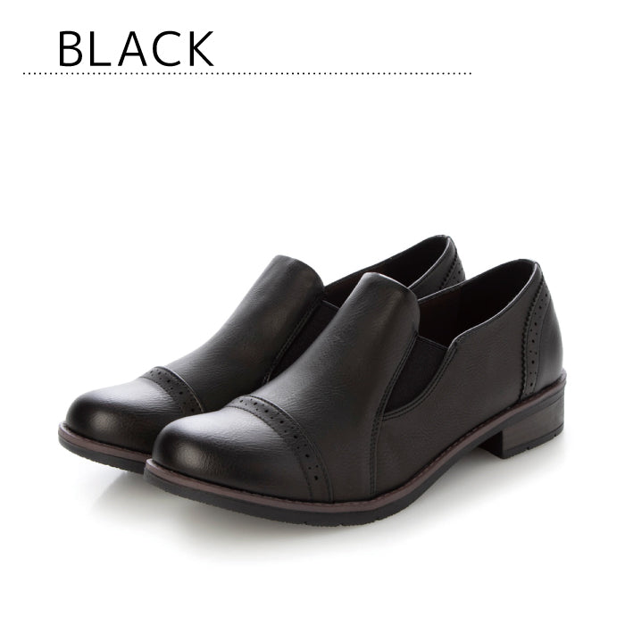 ル ソン Le son 【Le son/ル ソン】レディース カジュアルスリッポン (ブラック) ブラック