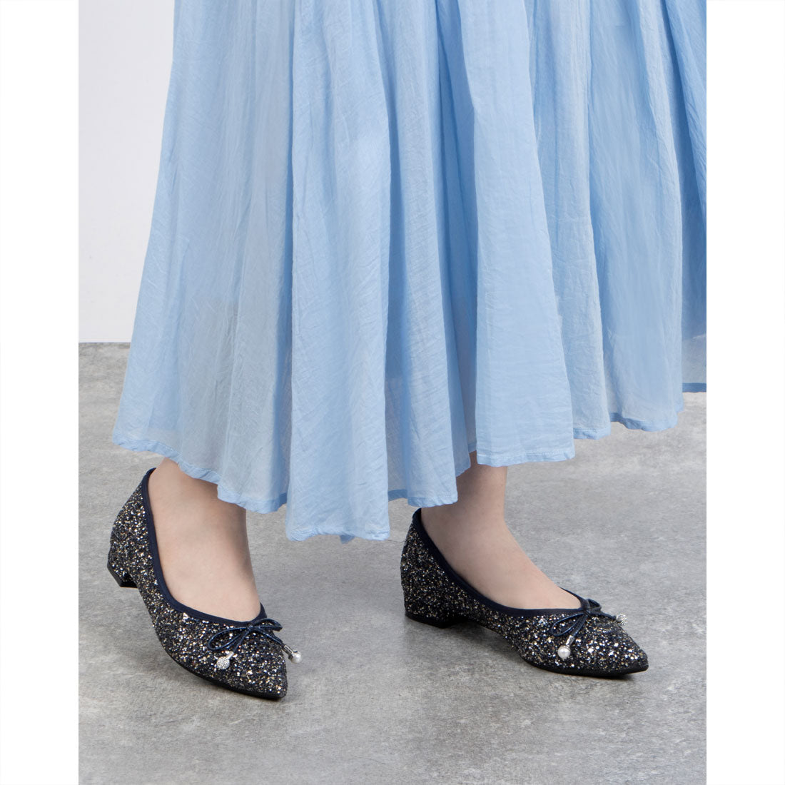 ラフオレッタ Lauf oletta パールモチーフバレエ (LH101) (SILVER-Z) SILVER-Z