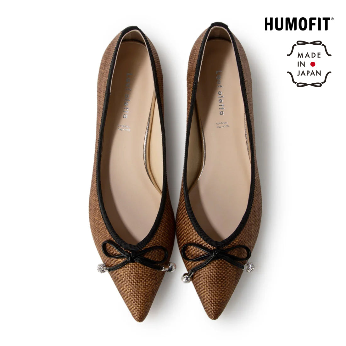 ラフオレッタ Lauf oletta パールモチーフバレエ (LH101) (D.BROWN-Z) D.BROWN-Z