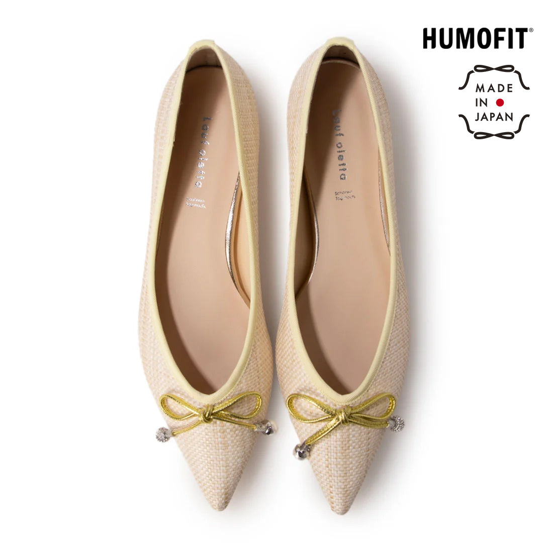 ラフオレッタ Lauf oletta パールモチーフバレエ (LH101) (BEIGE-Z/C) BEIGE-Z/C