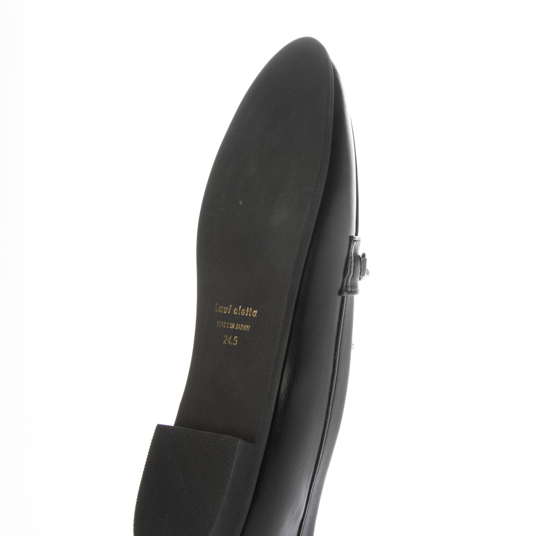 ラフオレッタ Lauf oletta 【レイン対応】ソフトチェーンローファー(LRH124) (BLACK) BLACK