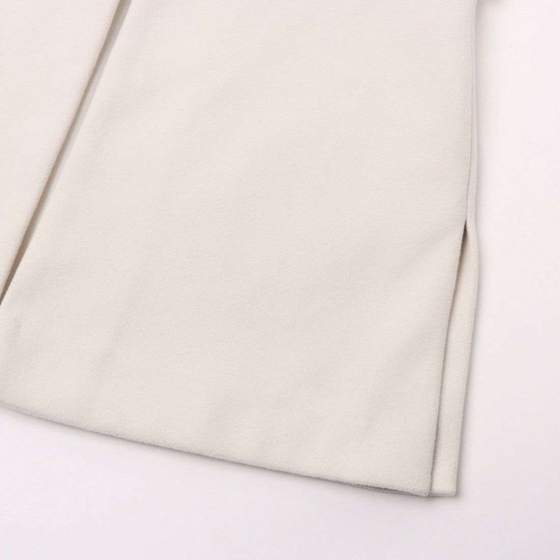 ラリベルテ Laliberte フェイクファー切替ロングジレ (モカ) モカ