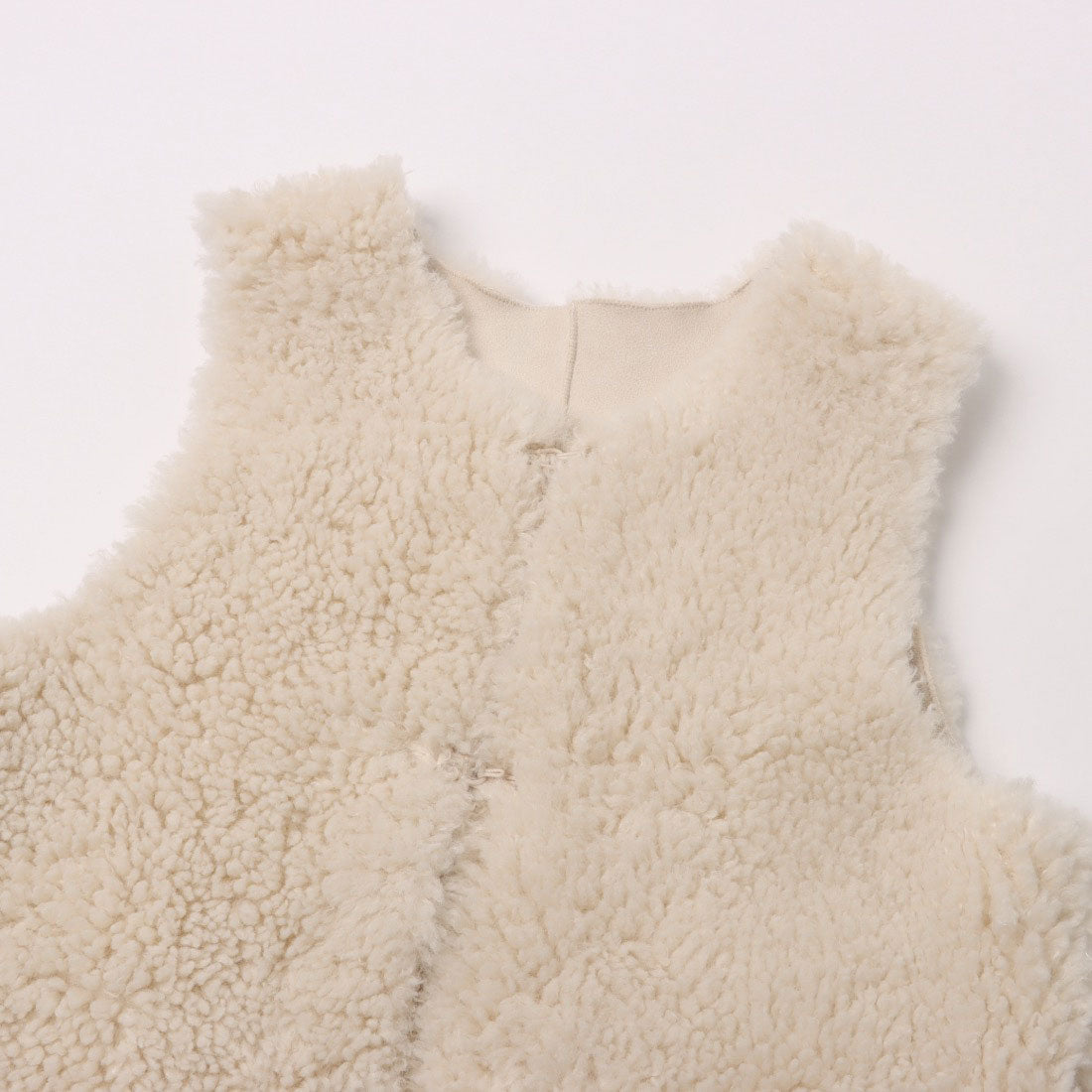 ラリベルテ Laliberte リバーシブルファーベスト (グレー) グレー