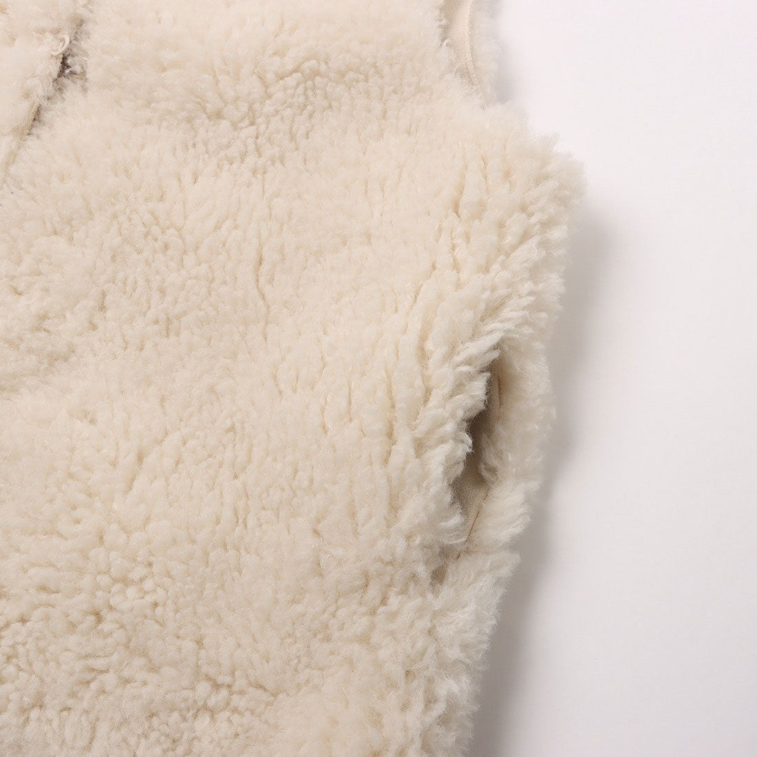 ラリベルテ Laliberte リバーシブルファーベスト (グレー) グレー