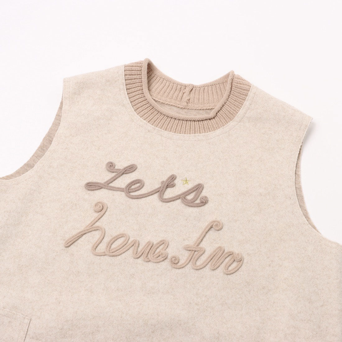 ラリベルテ Laliberte ニット切替チュニック (クロ) クロ