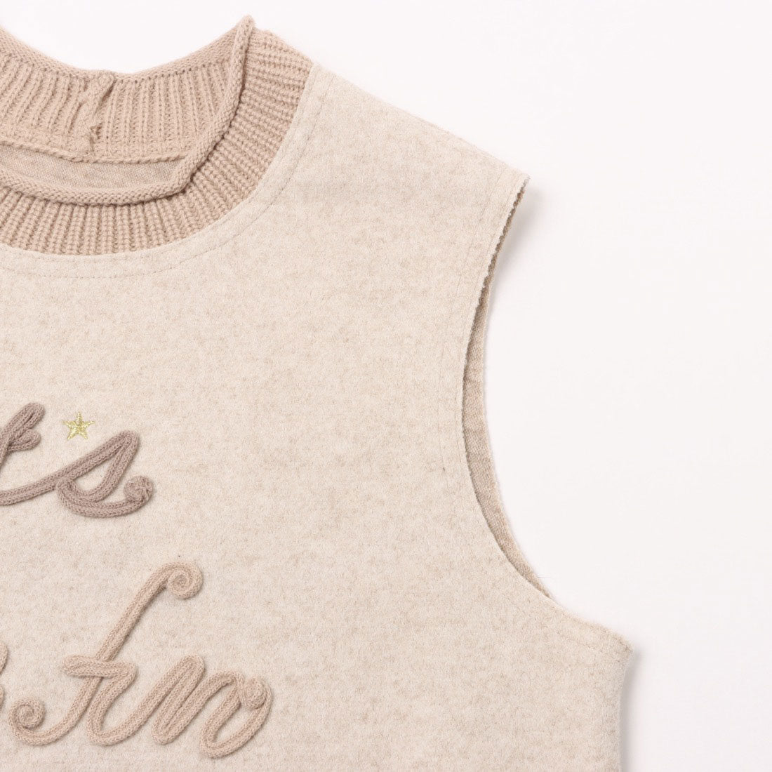 ラリベルテ Laliberte ニット切替チュニック (クロ) クロ