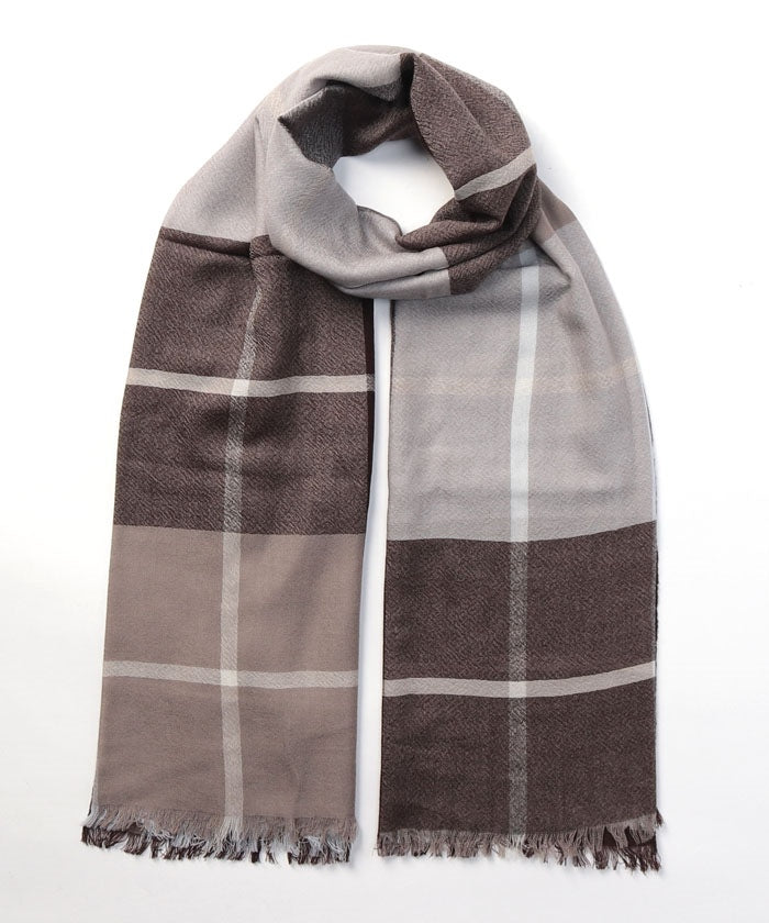 Lautreamont LAUTREAMONT 【LAUTREAMONT GOODS】80 Soft Wool Check Stole