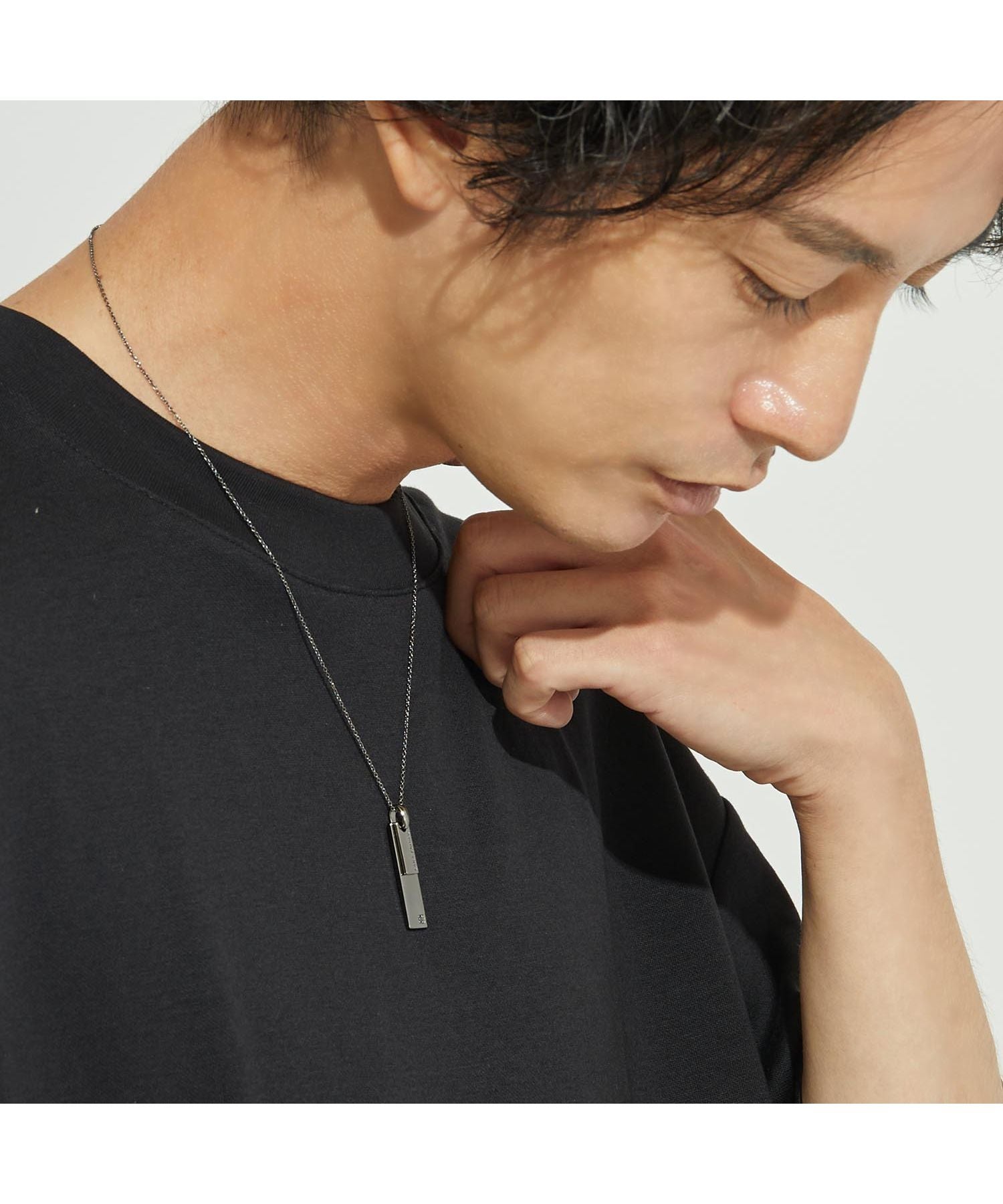 ララクリスティー LARA Christie ララクリスティー ネックレス メンズ シルバー イノセント BLACK Label p3882ーb (シルバー) シルバー