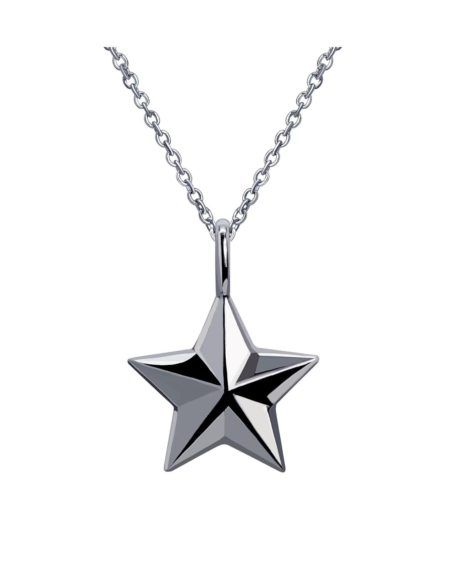 ララクリスティー LARA Christie ララクリスティー ネックレス メンズ ステラ BLACK Label p5714ーb (シルバー) シルバー